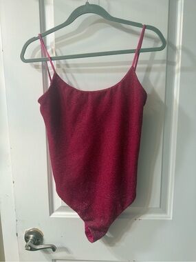 Sparkle Pink Women's Bodysuit Tank